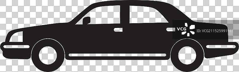 黑色出租车艺术设计图片素材