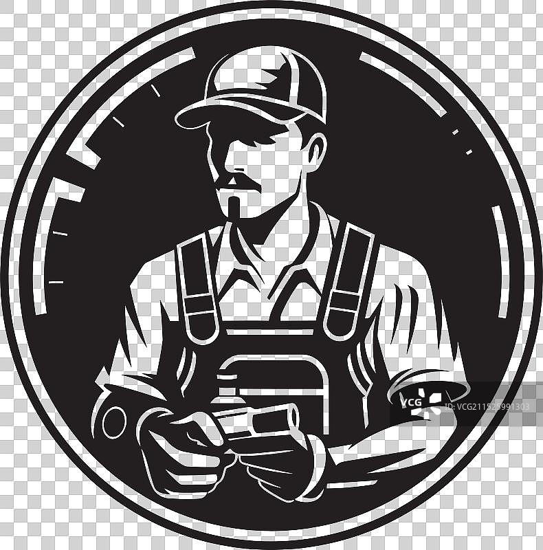 黑色龙葵工艺调色板图片素材