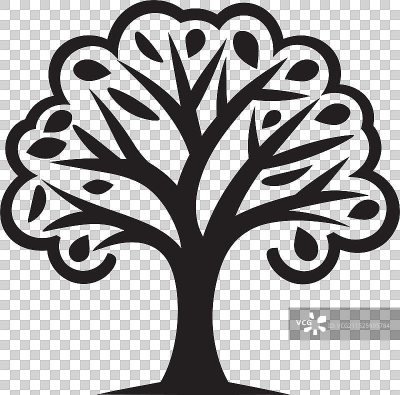 空灵的拥抱，自然温柔的树皮图片素材