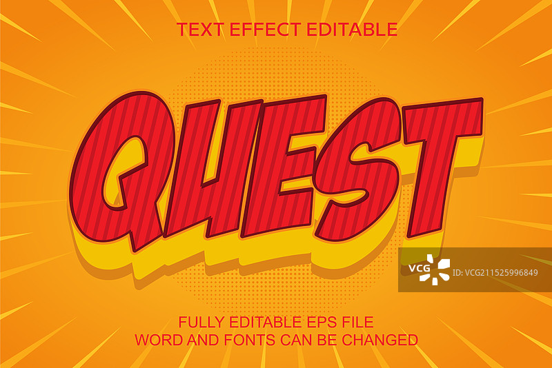 3D文字效果探索可编辑图片素材