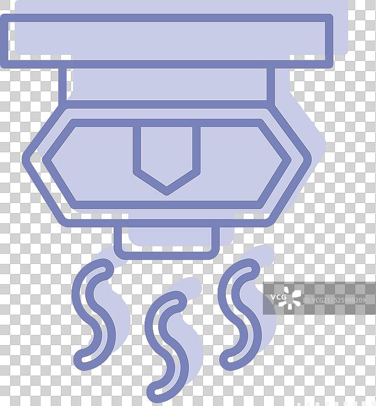 消防员洒水器相关标志图标图片素材