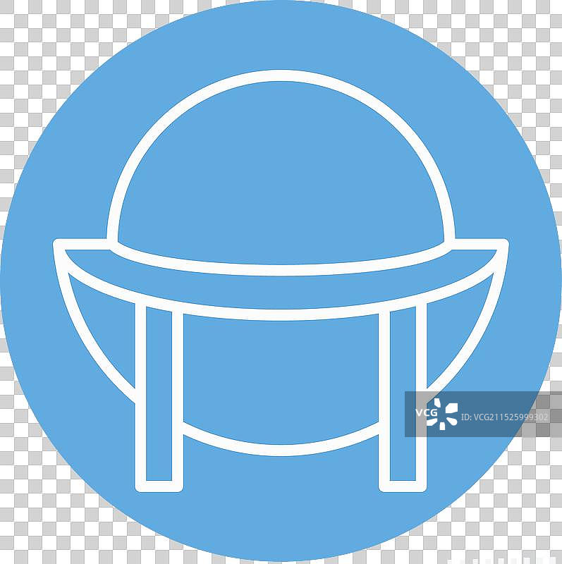 与帽子相关的防风雨帽蓝色眼睛图标图片素材