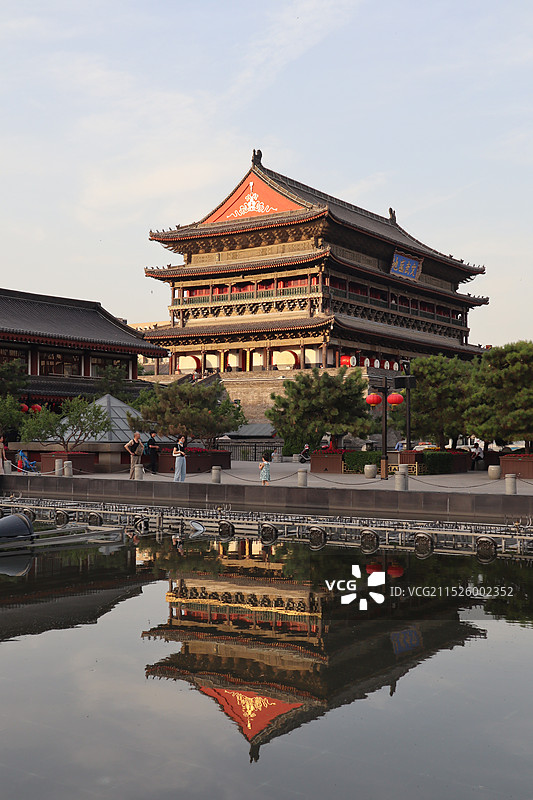 西安鼓楼图片素材