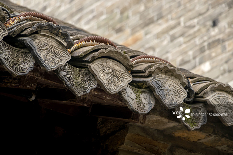 徐州回龙窝历史文化街区建筑局部图片素材