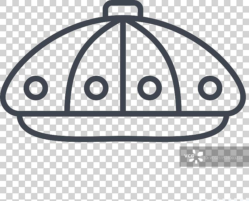 帽子布帽线条图标图片素材