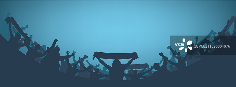 欢呼雀跃的一群人图片素材