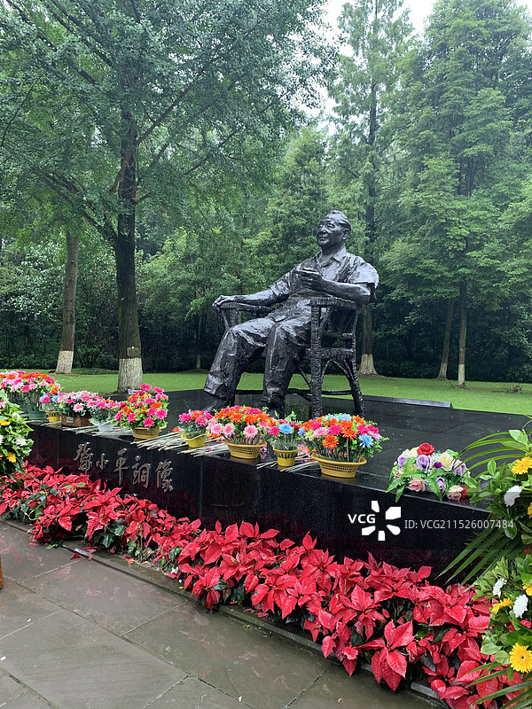 广安邓小平故居图片素材