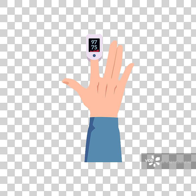 糖尿病患者检查血糖图片素材