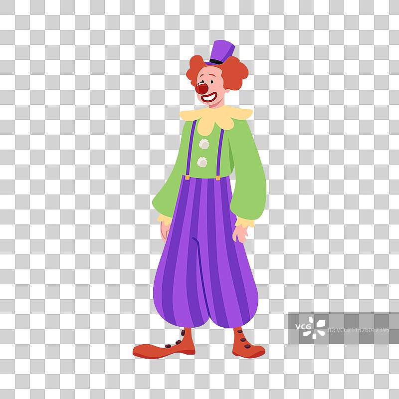 生日或马戏团小丑图片素材