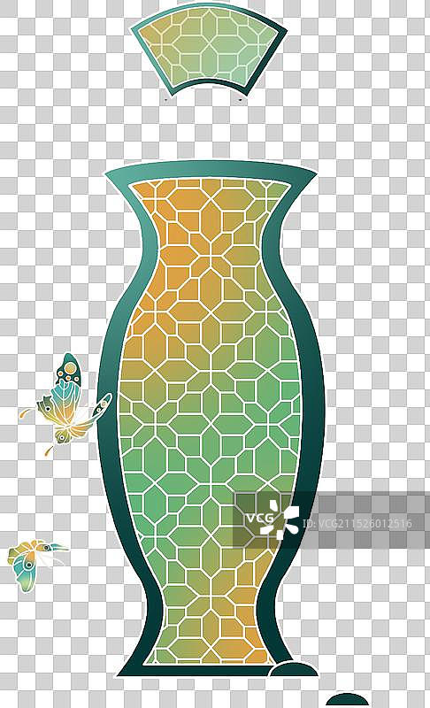 中国风江南传统园林拱门图片素材