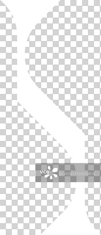 字母S瀑布几何符号简约标志图片素材