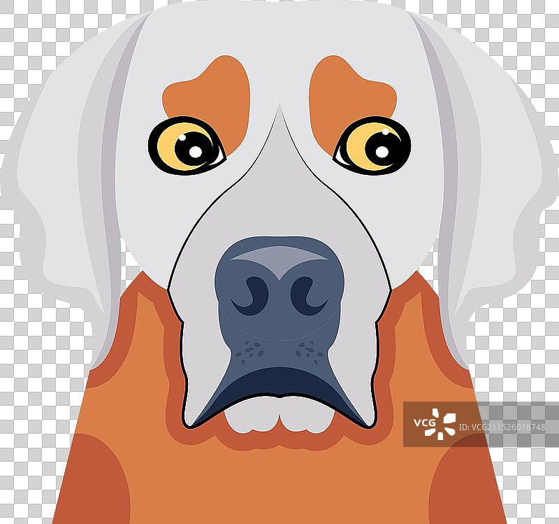 扁平风格魏玛犬RGBA基础图标图片素材