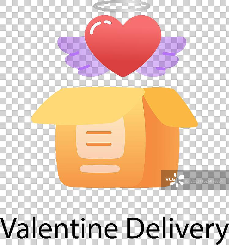 情人节派送图片素材