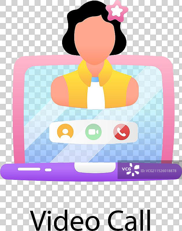 视频通话图片素材