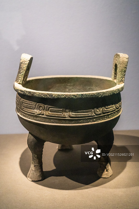 善夫山鼎（西周）陕西历史博物馆藏 咸阳市永寿县好畤河出土图片素材