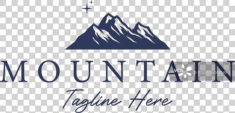 山脉标志图片素材