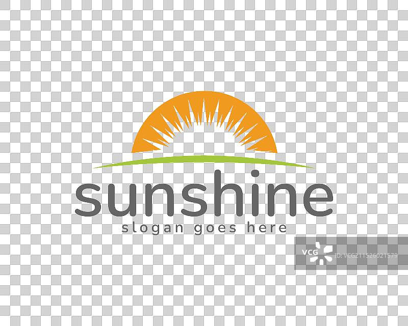 太阳logo图标设计模板图片素材