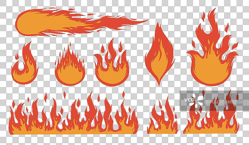 火焰元素图片素材