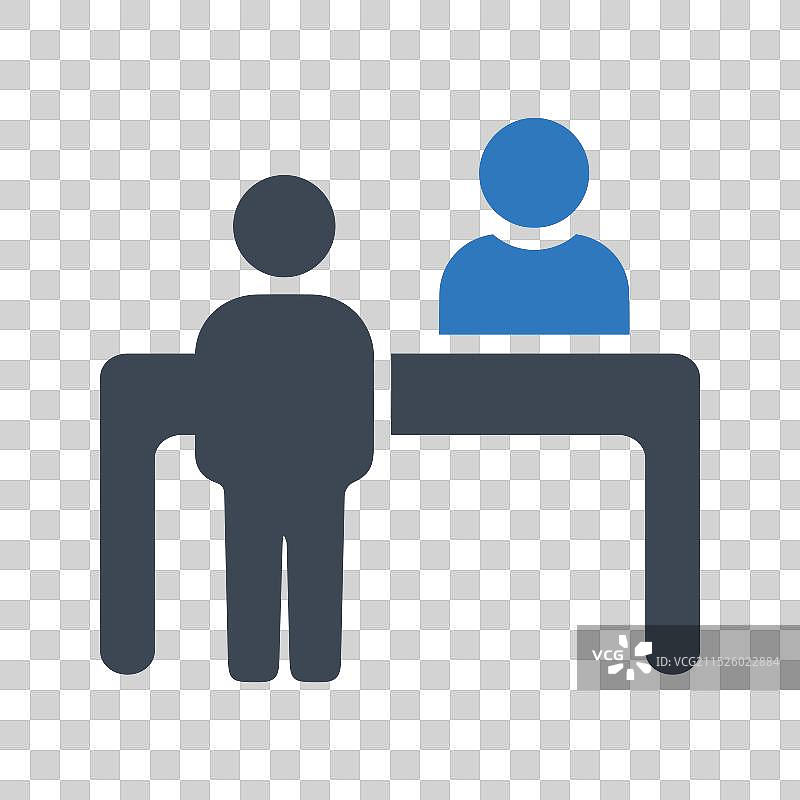 客户服务台图标登记台图标图片素材