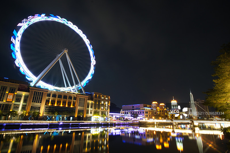中山市孙文西路文化旅游步行街景区图片素材