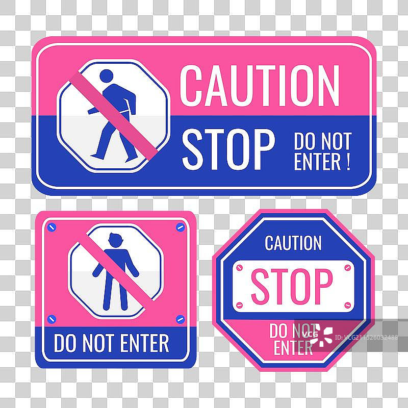 扁平风格禁止拍照标志图片素材