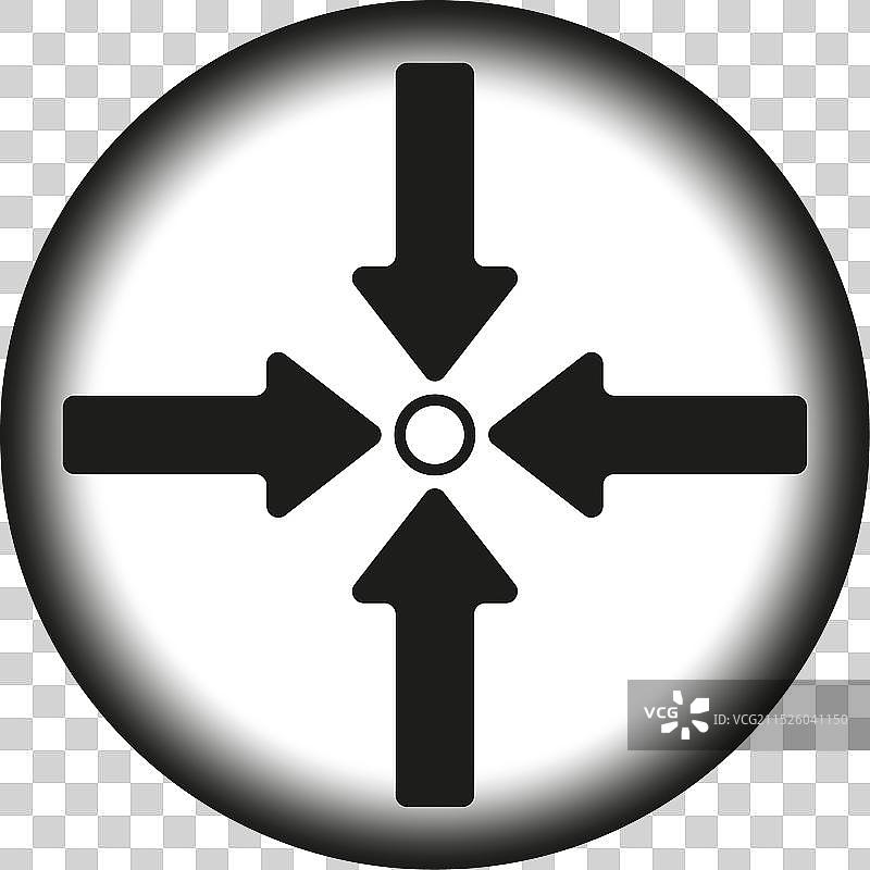 会议地点图标EPS10图片素材