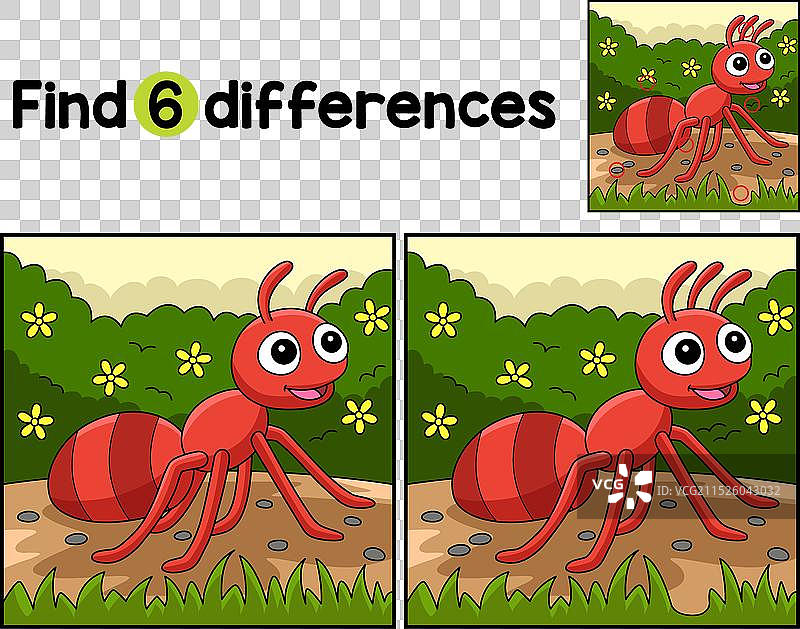 蚂蚁找不同图片素材