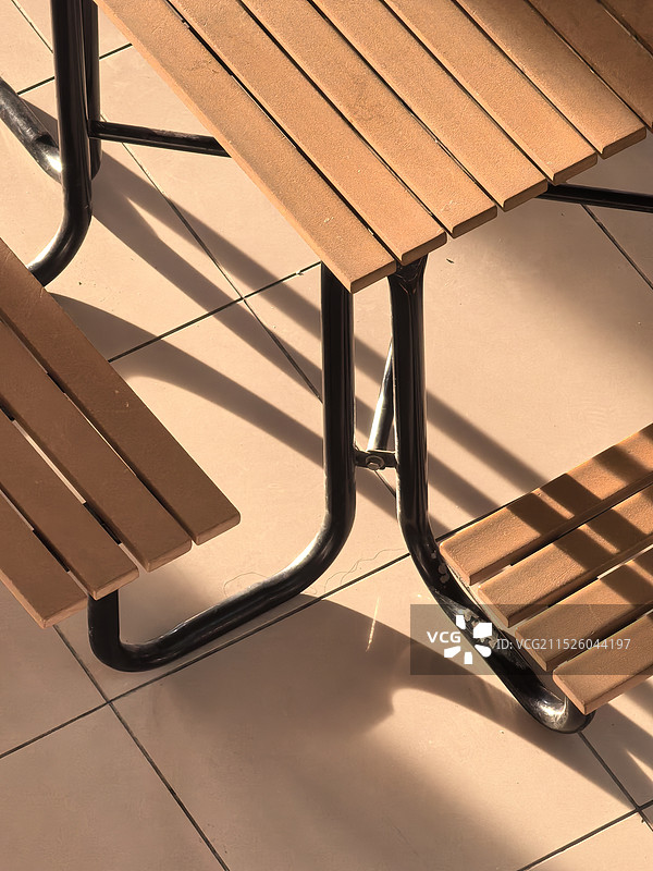 木桌椅图片素材