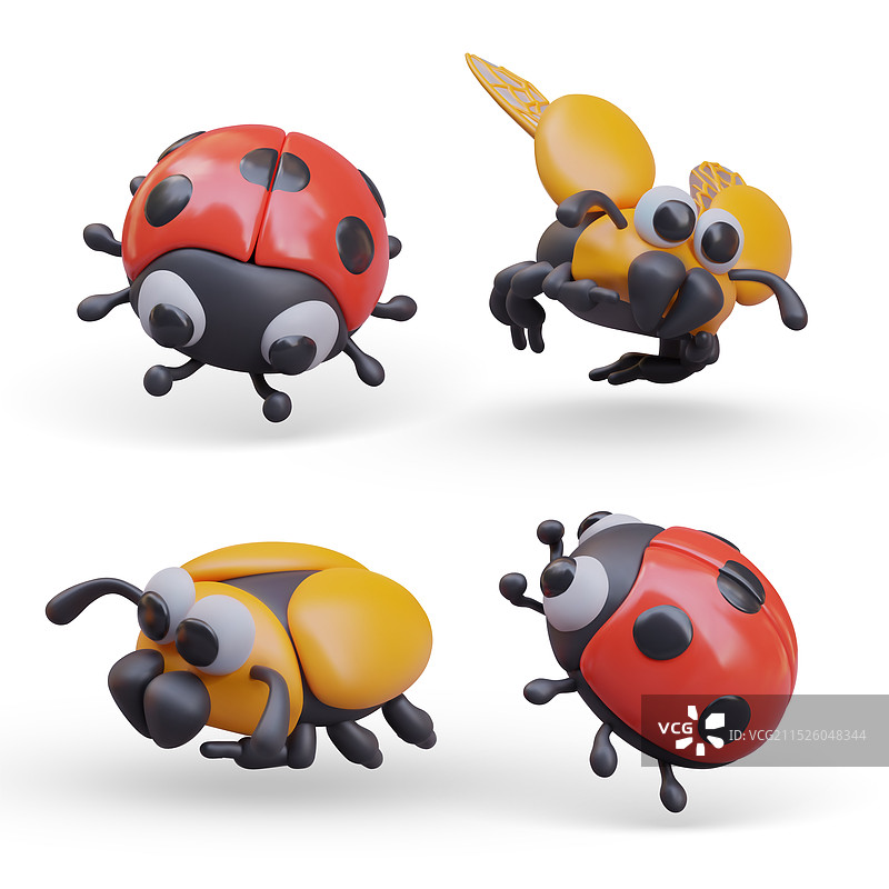 不同昆虫合集图片素材