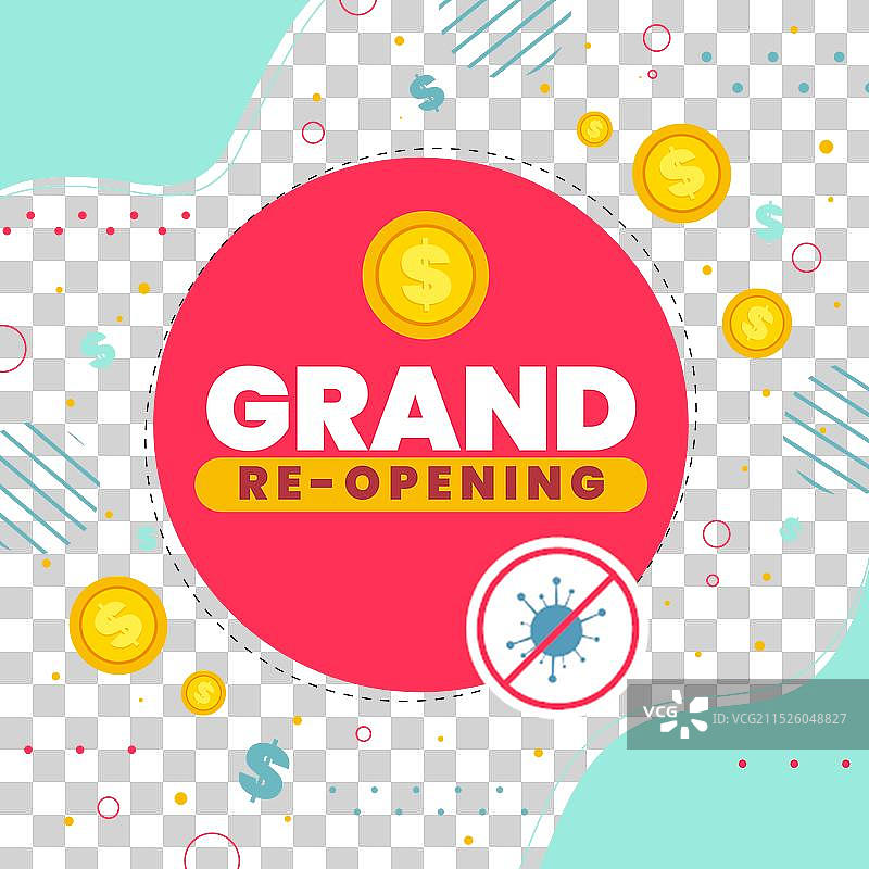 疫情后的经济重启图片素材