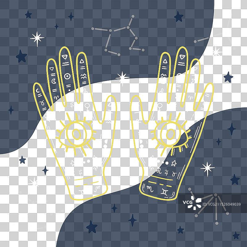 手相术图片素材
