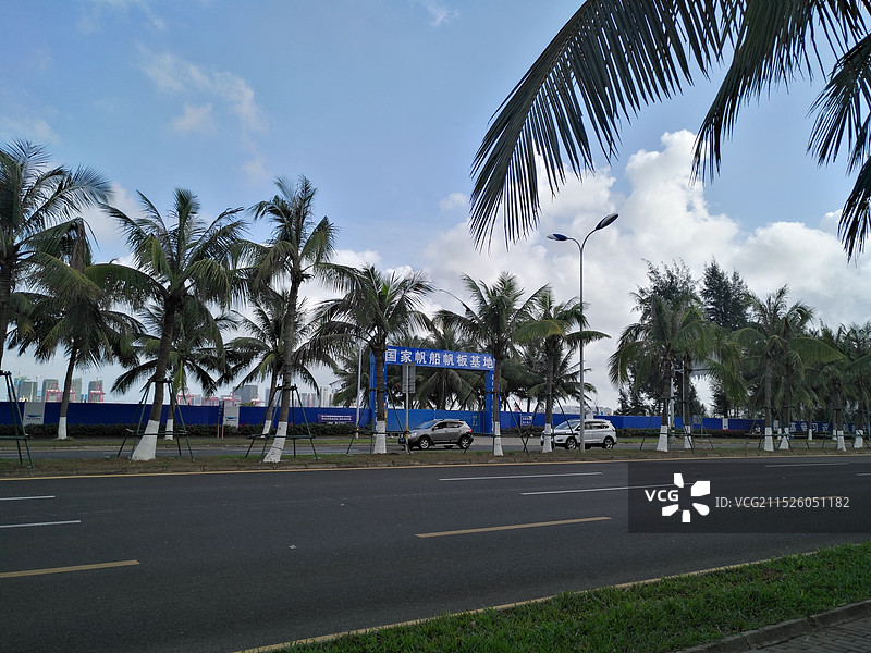 海口假日海滩旅游区图片素材