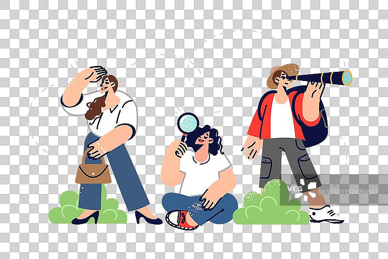 人们寻找新的机遇图片素材