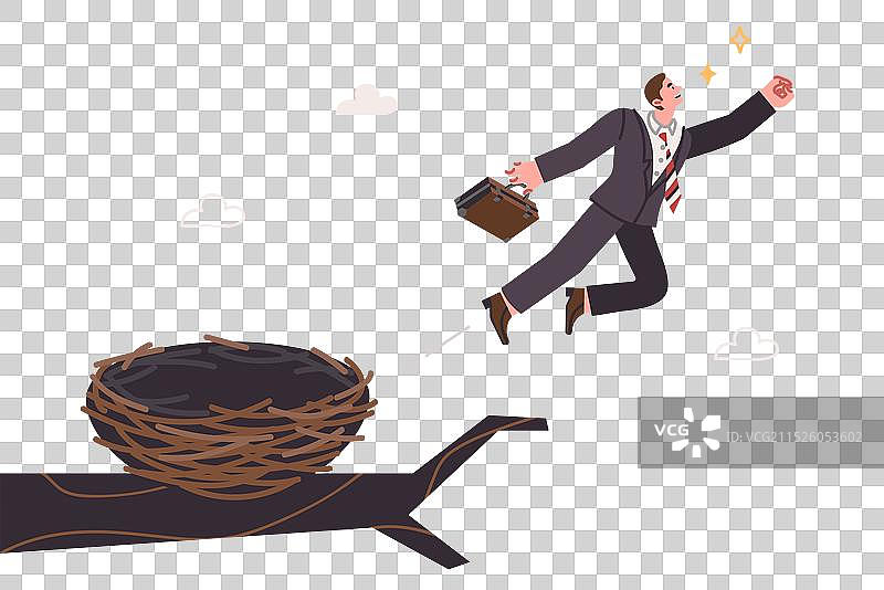 商人飞离巢穴去完成英雄事迹图片素材