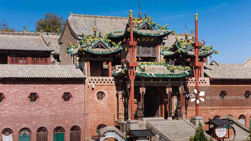 山西省临汾市蒲县东岳庙图片素材