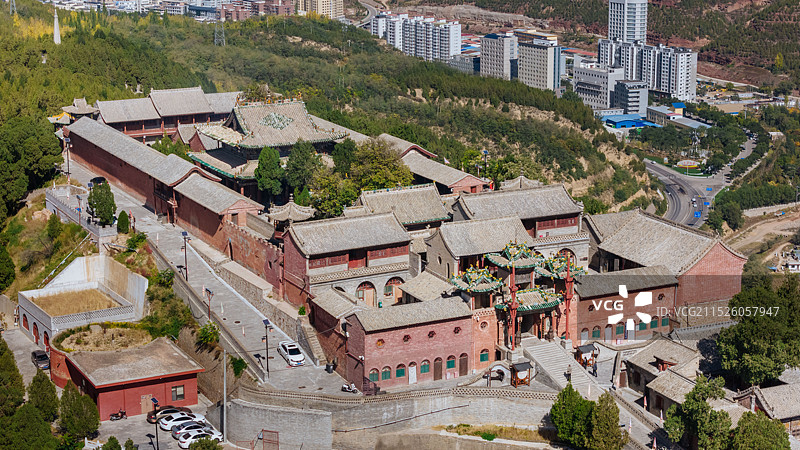 山西省临汾市蒲县东岳庙图片素材