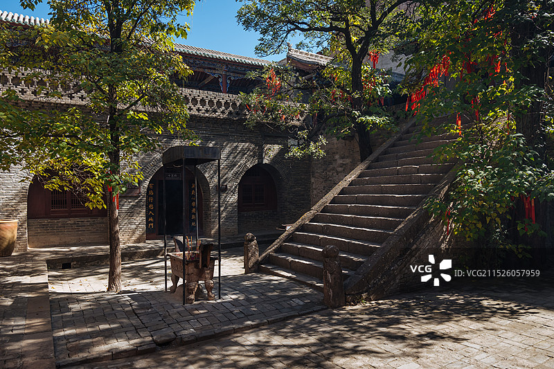 山西省临汾市蒲县东岳庙图片素材