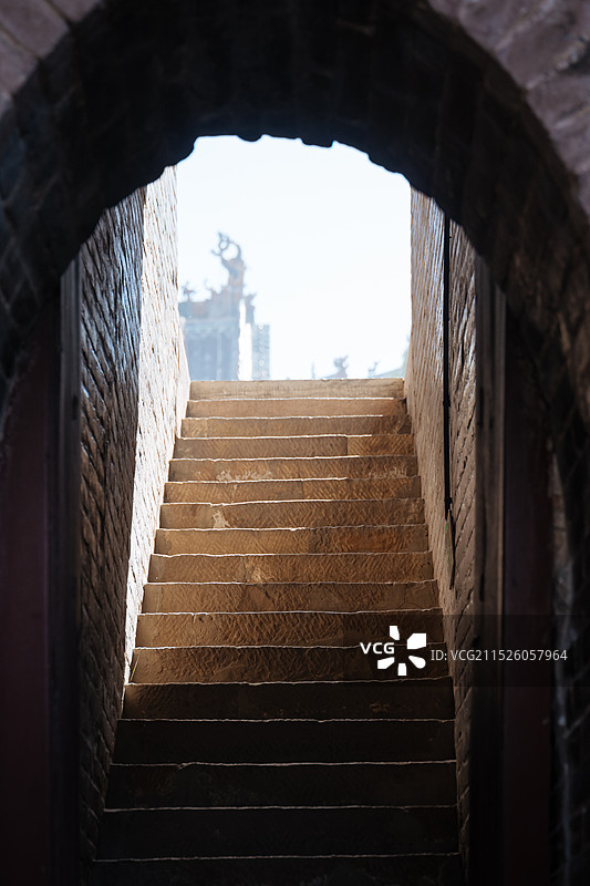 山西省临汾市蒲县东岳庙图片素材