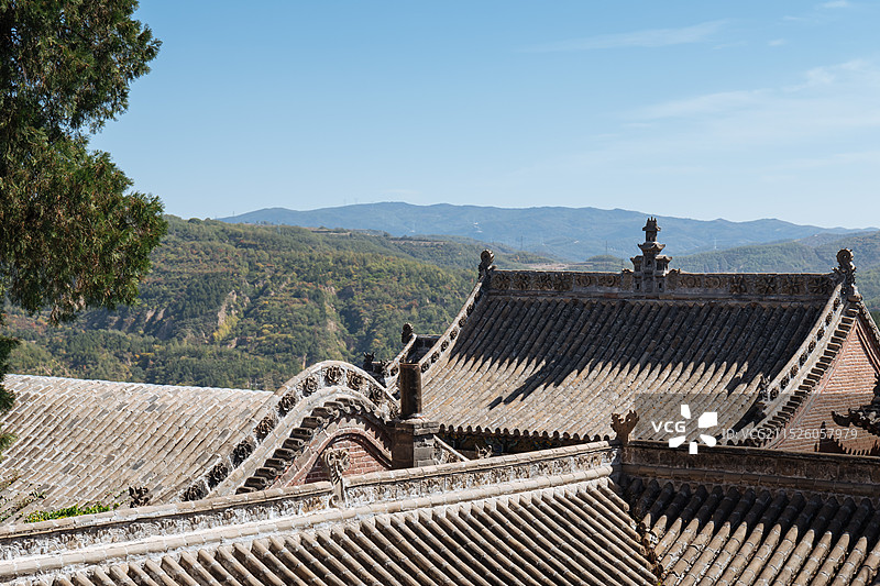山西省临汾市蒲县东岳庙图片素材