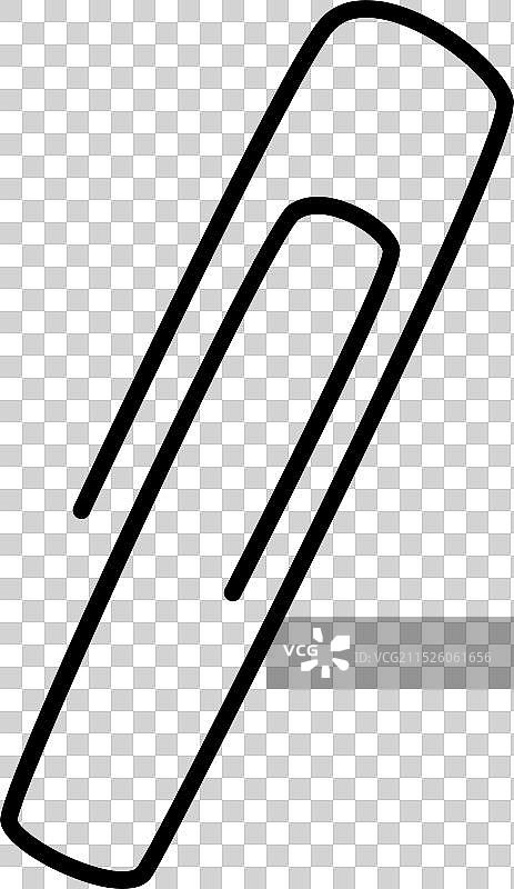 回形针涂鸦图片素材