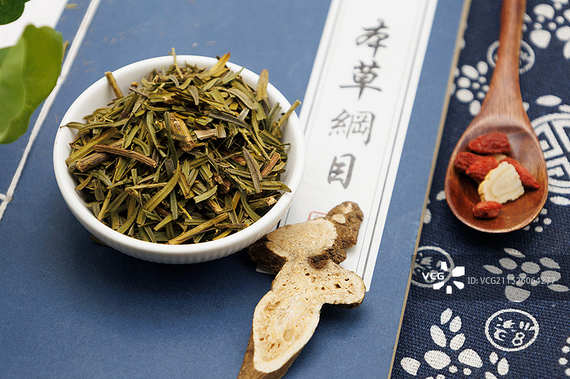 中药 红豆杉的特写图片素材