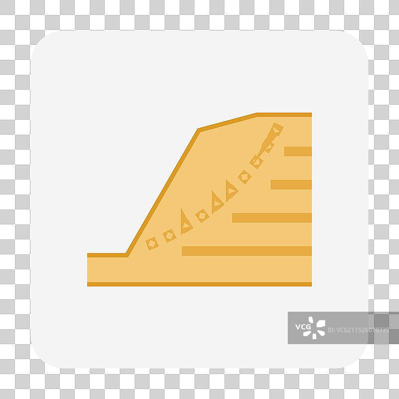 土壤稳定性破坏岩土工程图片素材