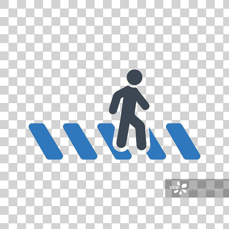 人行横道图标斑马线图标图片素材