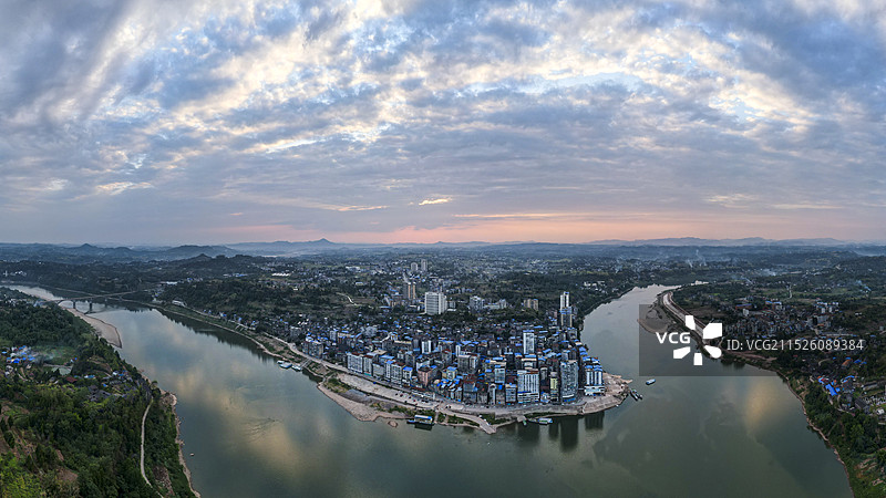 三汇古镇风景图片素材