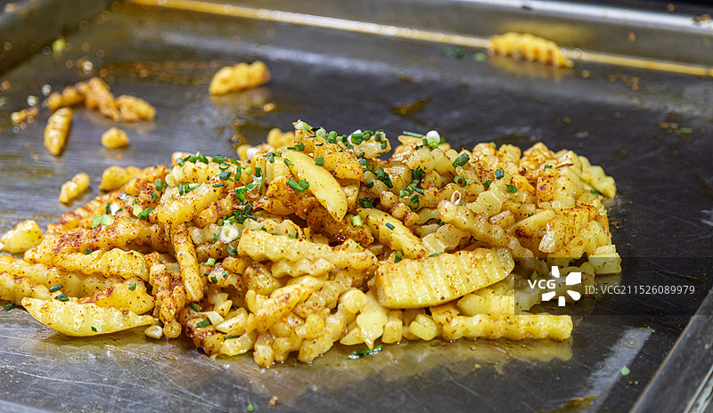 炸洋芋图片素材