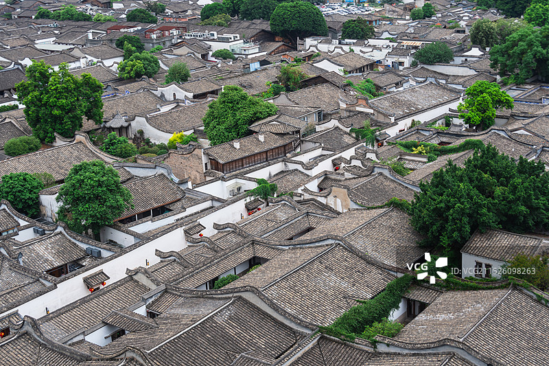 福州三坊七巷全景图片素材