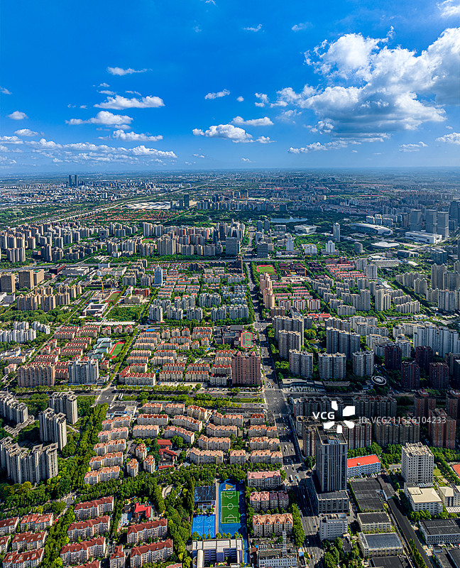 民生路张杨路 巨杨小区 羽北小区 东方中华园 洋泾街道社区 航拍上海浦东城市发展实景图片素材