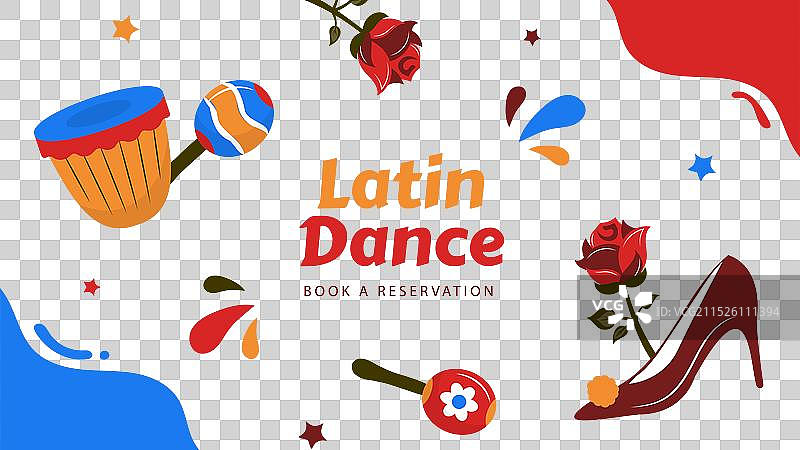 拉丁舞派对YouTube频道封面图片素材