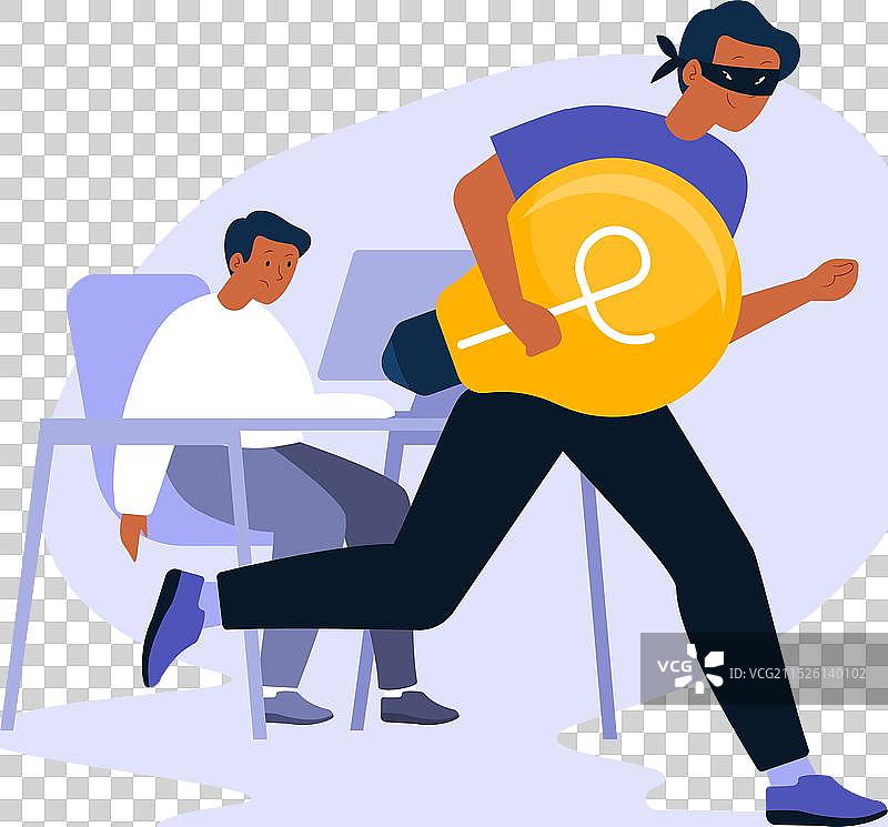 男人窃取创意图片素材