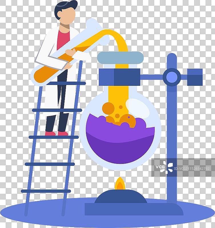 男科学家工作场景图片素材